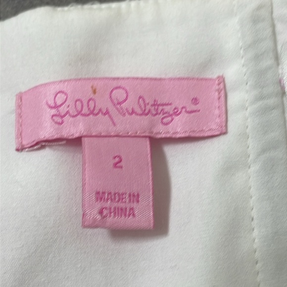 Lilly Pulitzer Azalea Swizzle Stripe Maybell Peplum Dress size 2 - Picture 12 of 12